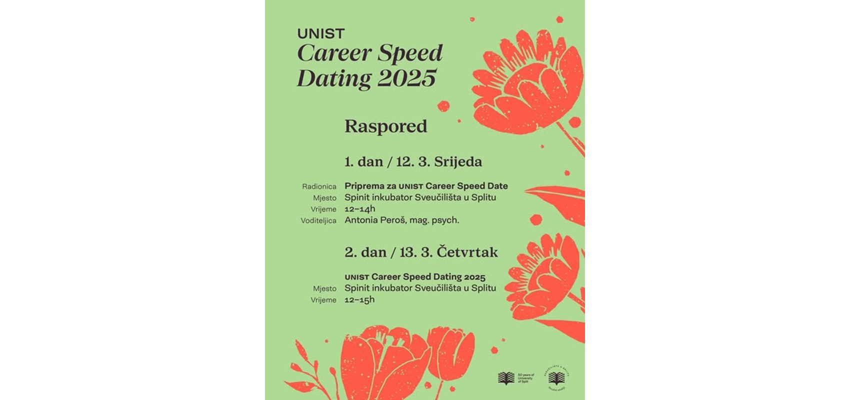 Otvorene prijave za UNIST Career Speed Dating 2025.!
